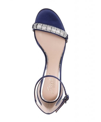 Women's Ramsey Evening Sandals Blue $39.21 Shoes