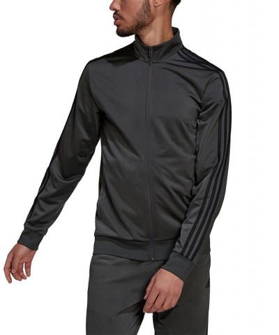 Men's Tricot Track Jacket Dark Grey Heather/Black $28.70 Jackets