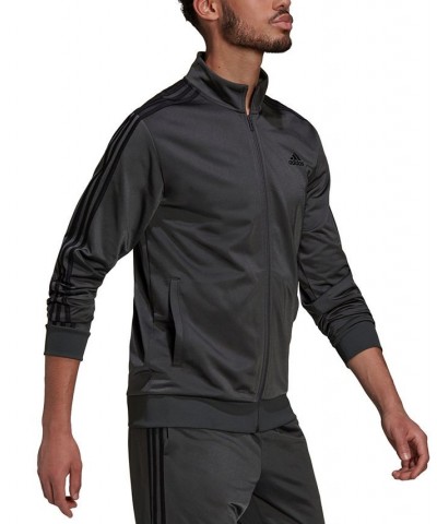 Men's Tricot Track Jacket Dark Grey Heather/Black $28.70 Jackets