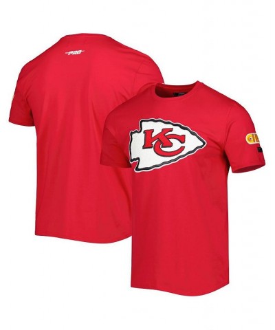 Men's Red Kansas City Chiefs Mash Up T-shirt $38.49 T-Shirts