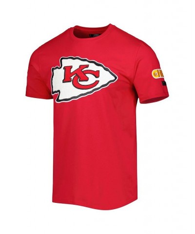 Men's Red Kansas City Chiefs Mash Up T-shirt $38.49 T-Shirts