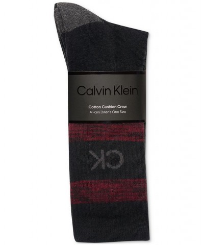 Men's 4-Pk. Crew Dress Socks Gray $12.72 Socks