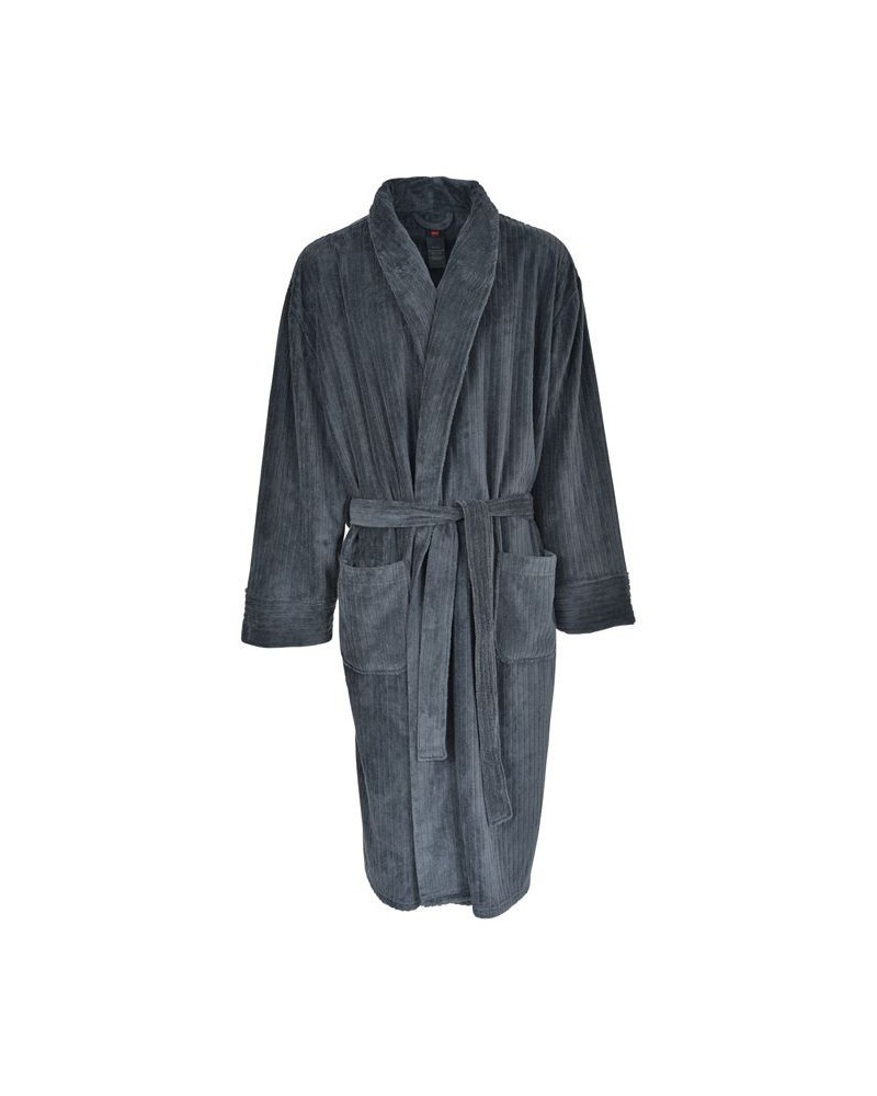 Hanes Men's Soft Touch Robe Gray $19.24 Pajama