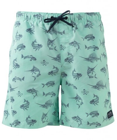 Men's Fish N' Bones Board Shorts PD02 $35.64 Shorts