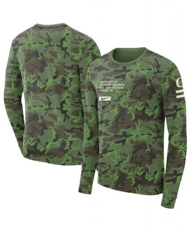 Men's Camo Oregon Ducks Military-Inspired Long Sleeve T-shirt $25.48 T-Shirts