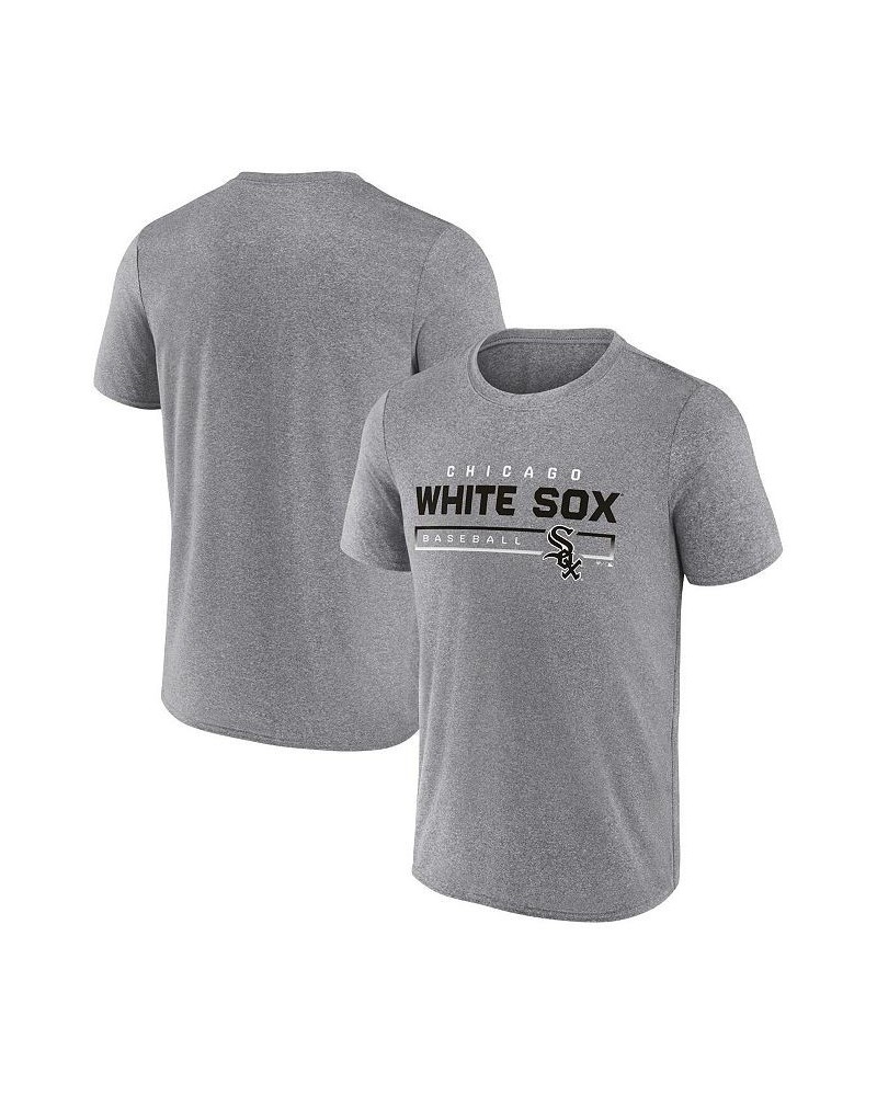 Men's Branded Heathered Gray Chicago White Sox Durable Goods Synthetic T-shirt $24.29 T-Shirts