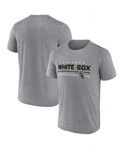 Men's Branded Heathered Gray Chicago White Sox Durable Goods Synthetic T-shirt $24.29 T-Shirts