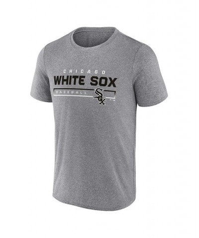 Men's Branded Heathered Gray Chicago White Sox Durable Goods Synthetic T-shirt $24.29 T-Shirts