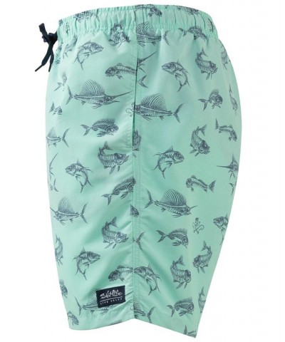 Men's Fish N' Bones Board Shorts PD02 $35.64 Shorts