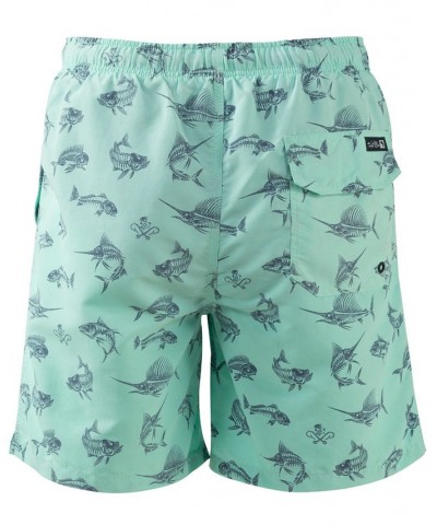 Men's Fish N' Bones Board Shorts PD02 $35.64 Shorts