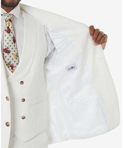 Men's Classic-Fit Linen Suit Jacket White $72.85 Suits