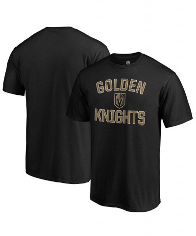 Men's Black Vegas Golden Knights Team Victory Arch T-shirt $18.28 T-Shirts