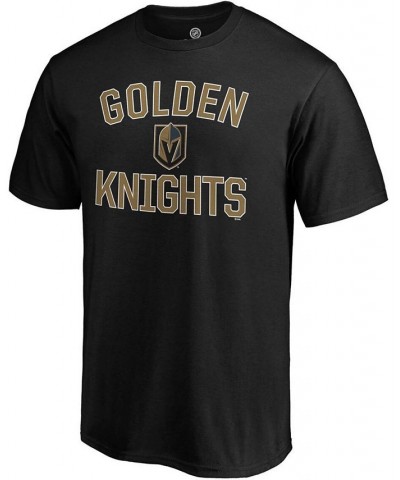 Men's Black Vegas Golden Knights Team Victory Arch T-shirt $18.28 T-Shirts