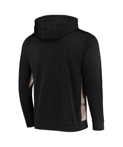 Men's Black, Realtree Camo Philadelphia Eagles Decoy Tech Fleece Full-Zip Hoodie $45.89 Sweatshirt