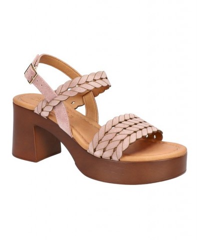 Women's Jud-Italy Platform Sandals Ivory/Cream $46.25 Shoes