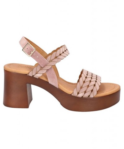 Women's Jud-Italy Platform Sandals Ivory/Cream $46.25 Shoes