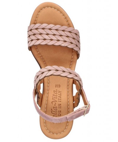 Women's Jud-Italy Platform Sandals Ivory/Cream $46.25 Shoes