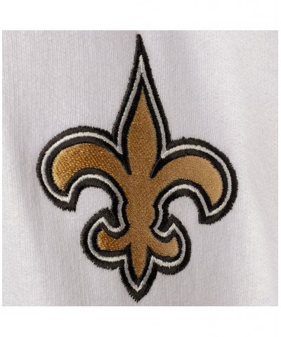 Men's Black, Heathered Gray New Orleans Saints Big and Tall Team Logo Pullover Hoodie $37.40 Sweatshirt