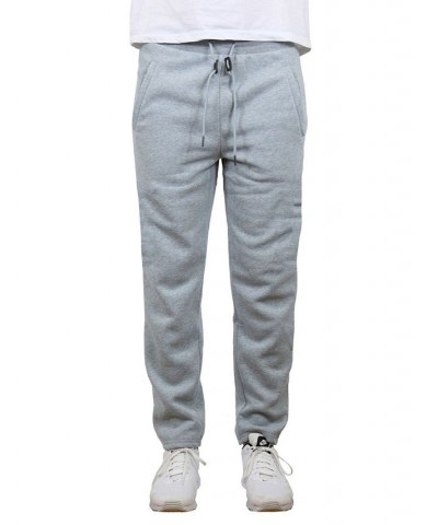 Men's Classic Open Bottom Fleece Sweatpants PD04 $19.59 Pants