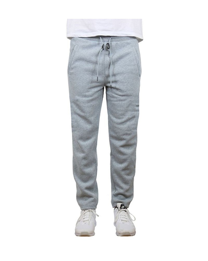 Men's Classic Open Bottom Fleece Sweatpants PD04 $19.59 Pants