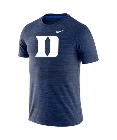 Men's Royal Duke Blue Devils Team Logo Velocity Legend Performance T-shirt $30.79 T-Shirts