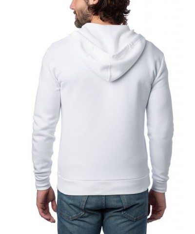 Men's Eco-Cozy Zip Hoodie White $36.50 Sweatshirt