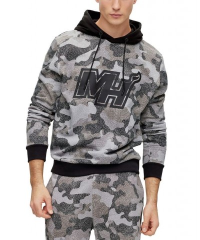 BOSS x NBA Men's Miami Heat with Hoodie Black $69.00 Sweatshirt