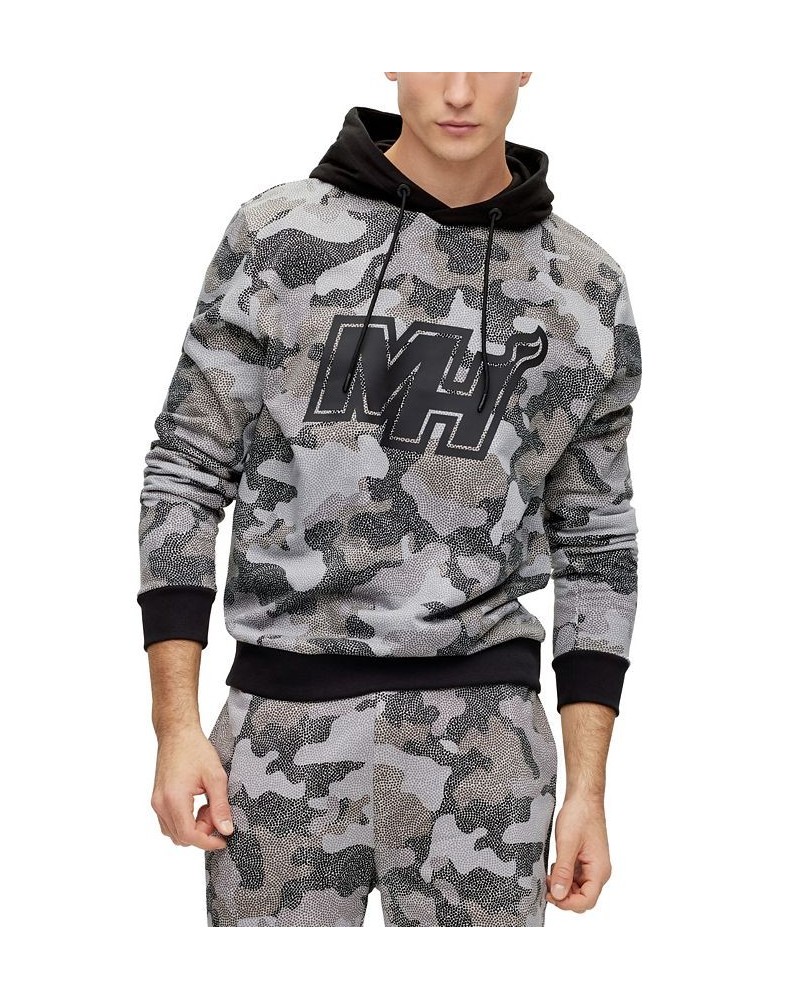 BOSS x NBA Men's Miami Heat with Hoodie Black $69.00 Sweatshirt