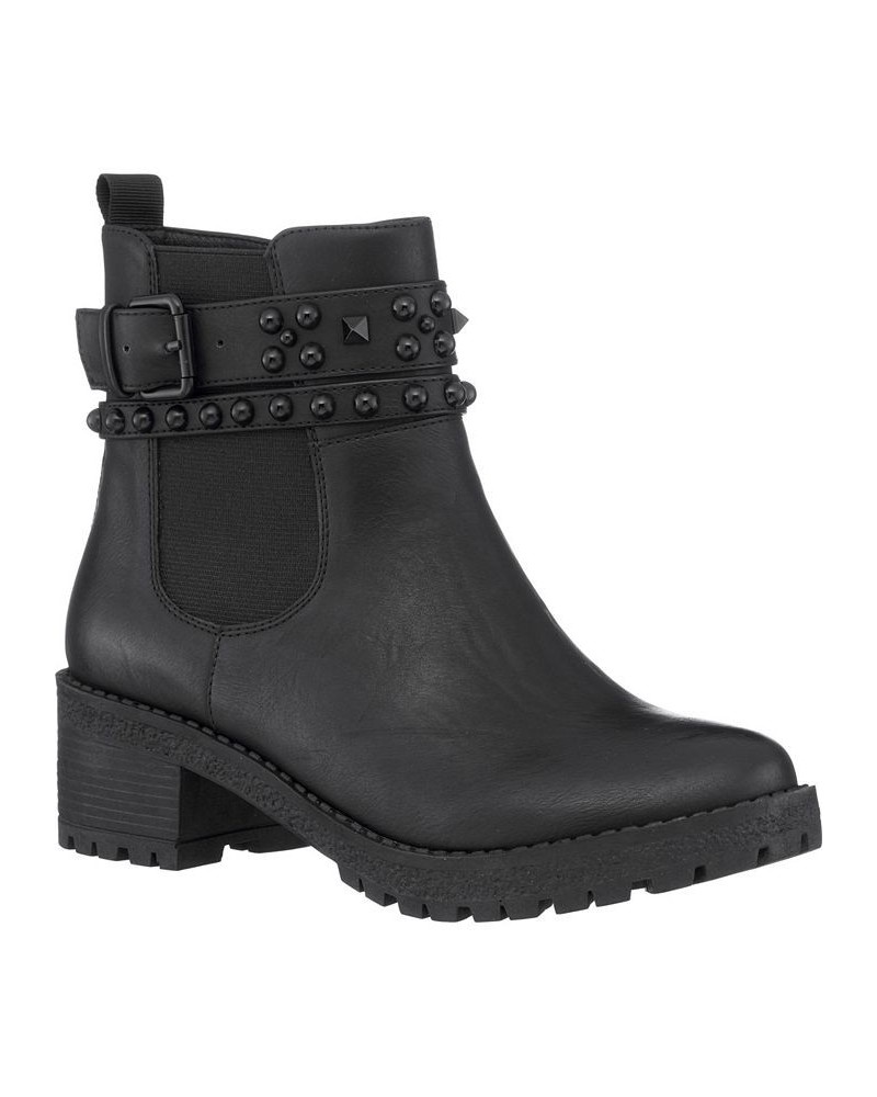 Women's Noe Ankle Boots Black $47.30 Shoes