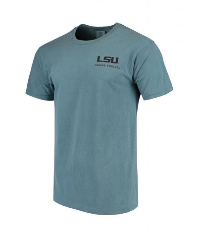 Men's Blue LSU Tigers State Scenery Comfort Colors T-shirt $24.77 T-Shirts