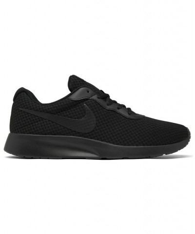 Men's Tanjun Casual Sneakers Black, Black $34.30 Shoes