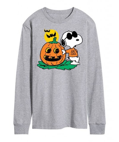 Men's Peanuts Joe Cool T-shirt Gray $19.78 T-Shirts