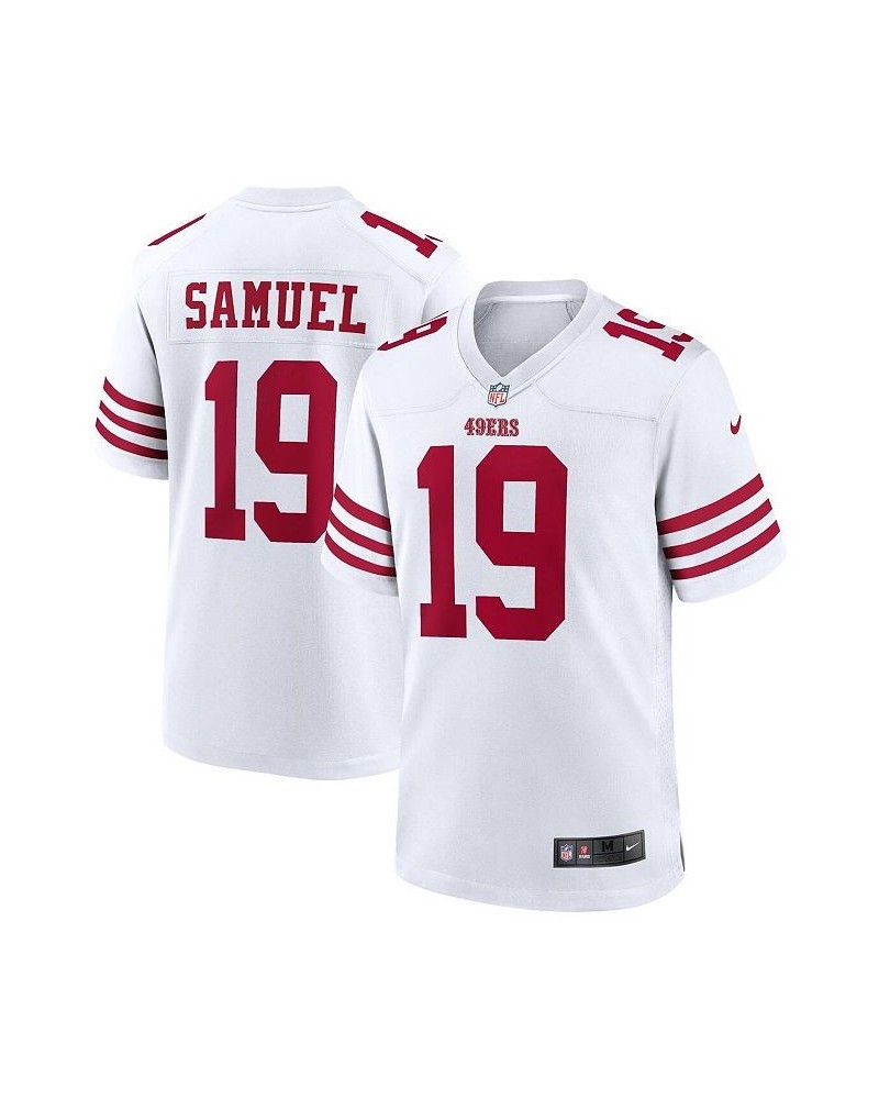 Men's Deebo Samuel White San Francisco 49ers Player Game Jersey $46.20 Jersey