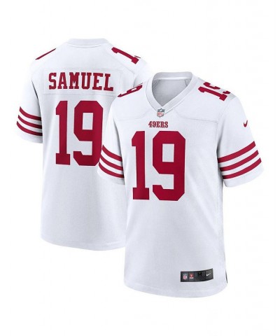 Men's Deebo Samuel White San Francisco 49ers Player Game Jersey $46.20 Jersey