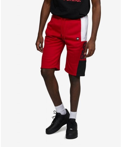 Men's In and Out Fleece Shorts Red $30.74 Shorts