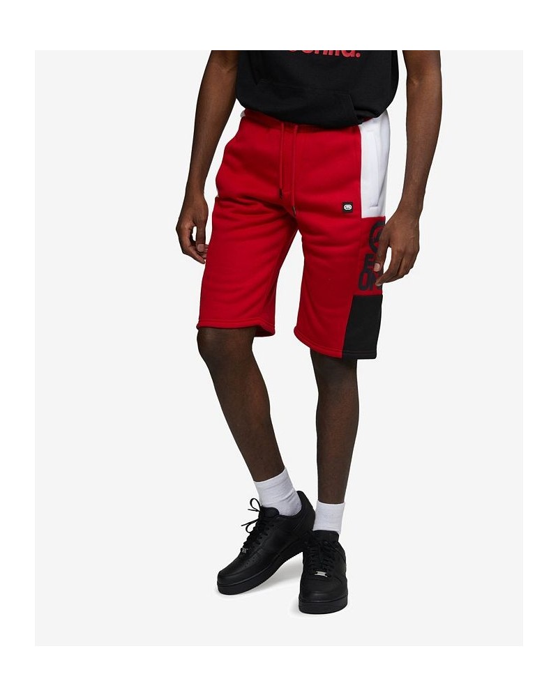 Men's In and Out Fleece Shorts Red $30.74 Shorts