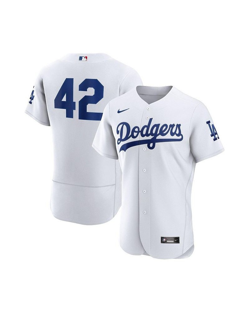 Men's White Los Angeles Dodgers 2023 Jackie Robinson Day Authentic Jersey $169.60 Jersey