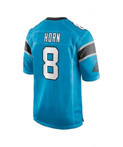 Men's Jaycee Horn Blue Carolina Panthers Game Jersey $64.40 Jersey