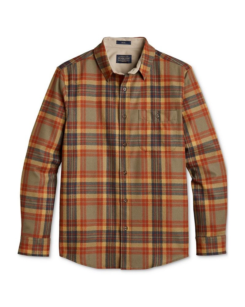 Men's Trail Shirt Brown $52.50 Shirts