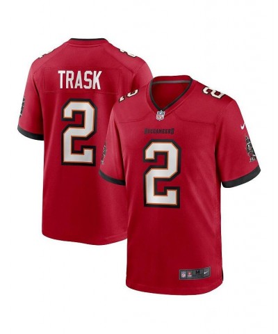 Men's Kyle Trask Red Tampa Bay Buccaneers 2021 Nfl Draft Pick Player Game Jersey $37.45 Jersey