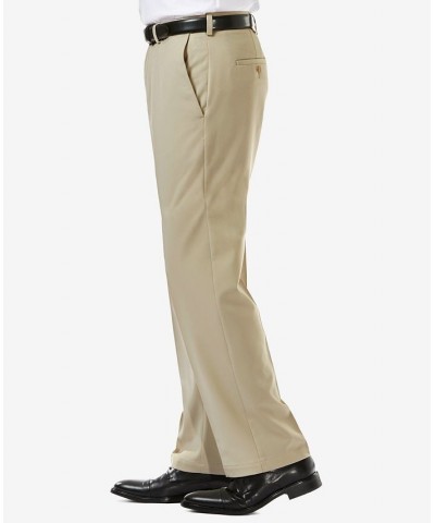 Men's Cool 18 PRO Classic-Fit Expandable Waist Flat Front Stretch Dress Pants PD05 $30.79 Pants