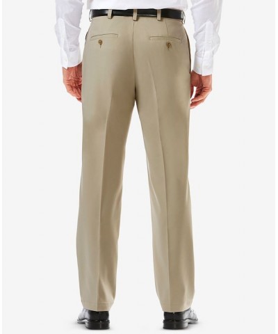 Men's Cool 18 PRO Classic-Fit Expandable Waist Flat Front Stretch Dress Pants PD05 $30.79 Pants