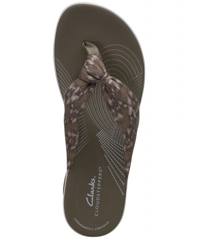 Women's Arla Glison Printed Fabric Flip-Flop Sandals PD02 $31.50 Shoes