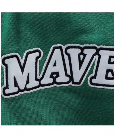 Men's Kelly Green Dallas Mavericks Hardwood Classics Hometown Champs Pullover Sweater $33.11 Sweaters