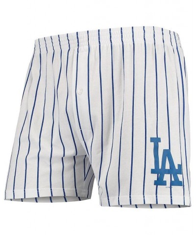 Men's White Los Angeles Dodgers Vigor Boxer Shorts $16.80 Shorts