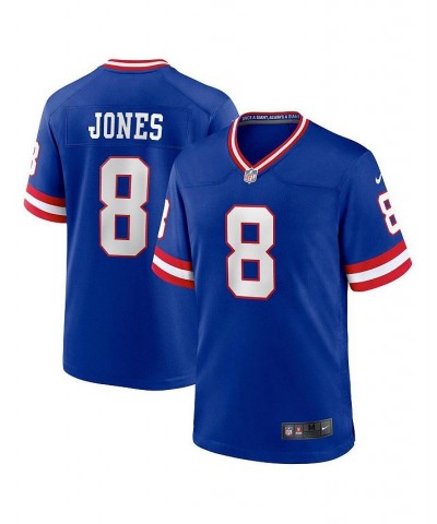 Men's Daniel Jones Royal New York Giants Classic Player Game Jersey $37.45 Jersey