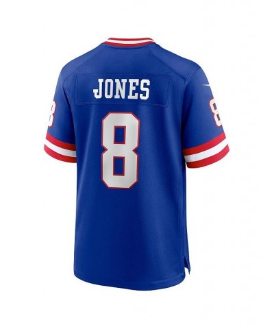 Men's Daniel Jones Royal New York Giants Classic Player Game Jersey $37.45 Jersey