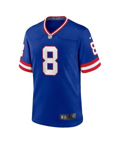 Men's Daniel Jones Royal New York Giants Classic Player Game Jersey $37.45 Jersey