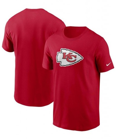 Men's Red Kansas City Chiefs Primary Logo T-shirt $26.54 T-Shirts