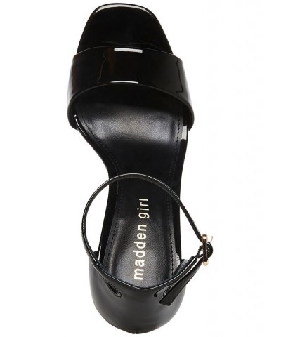 Omega Two-Piece Platform Dress Sandals Black $33.18 Shoes